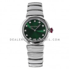 Lvcea Emerald Green Dial in Steel Lvcea Emerald Green Dial in Steel