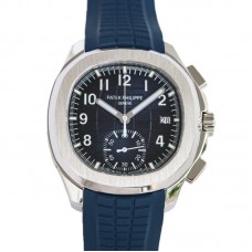 Aquanaut 5968G-001 Blue Dial on Blue Rubber Strap in Steel Aquanaut 5968G-001 Blue Dial on Blue Rubber Strap in Steel
