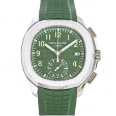 Aquanaut 5968G-010 Green Dial on Green Rubber Strap in Steel Aquanaut 5968G-010 Green Dial on Green Rubber Strap in Steel