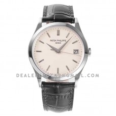 Calatrava 5296G White Dial in White Gold Calatrava 5296G White Dial in White Gold