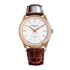 Calatrava 6119R White Dial in Pink Gold Calatrava 6119R White Dial in Pink Gold