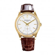Calatrava 6119R White Dial in Yellow Gold Calatrava 6119R White Dial in Yellow Gold