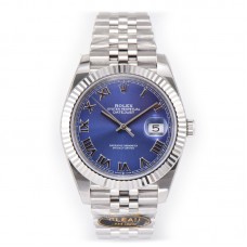 Datejust 41 126334 Azzurro Blue Dial Roman Markers on Jubilee Bracelet Datejust 41 126334 Azzurro Blue Dial Roman Markers on Jubilee Bracelet