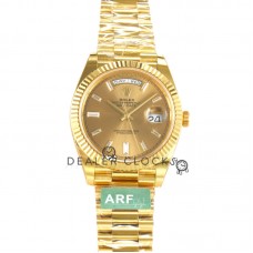 Daydate 40 228238 Champagne Dial with Diamond Marker in Yellow Gold Daydate 40 228238 Champagne Dial with Diamond Marker in Yellow Gold