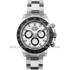 Daytona 116500LN White Dial in Steel Daytona 116500LN White Dial in Steel