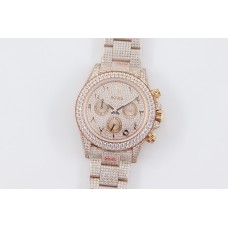 Daytona 116505 Diamond Paved Dial with Arabic Marker in Rose Gold Daytona 116505 Diamond Paved Dial with Arabic Marker in Rose Gold