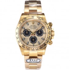 Daytona 116508 Champagne/Black Dial in Yellow Gold Daytona 116508 Champagne/Black Dial in Yellow Gold