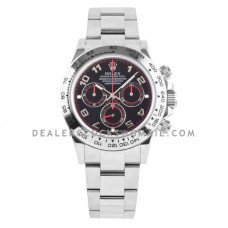 Daytona 116509-0036 Black Racing Dial in White Gold Daytona 116509-0036 Black Racing Dial in White Gold