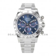Daytona 116509 Blue Dial in White Gold Daytona 116509 Blue Dial in White Gold