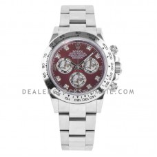 Daytona 116509 Brown MOP Dial in White Gold Daytona 116509 Brown MOP Dial in White Gold