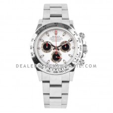 Daytona 116509 White/Black Classic Racing Dial in White Gold Daytona 116509 White/Black Classic Racing Dial in White Gold