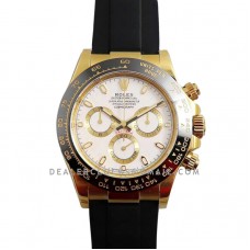 Daytona 116518LN White Dial in Yellow Gold Daytona 116518LN White Dial in Yellow Gold