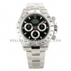 Daytona 116520 Black Dial in Steel Daytona 116520 Black Dial in Steel