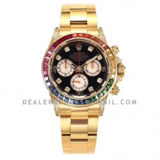 Daytona 116589RBOW in Yellow Gold Daytona 116589RBOW in Yellow Gold