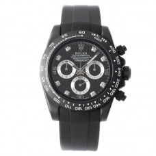 Daytona AET Black Classic on Rubber Strap Daytona AET Black Classic on Rubber Strap