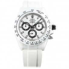 Daytona AET White Classic on Rubber Strap Daytona AET White Classic on Rubber Strap