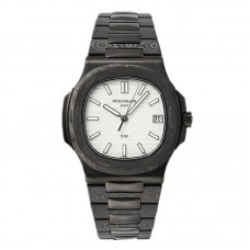 DiW Carbon Nautilus 5711 “Black Grail” White Dial DiW Carbon Nautilus 5711 “Black Grail” White Dial