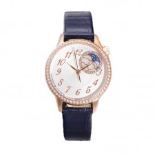 Egerie Moonphase Muse White Dial in Pink Gold Egerie Moonphase Muse White Dial in Pink Gold