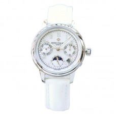 Grand Complications Ladies First Perpetual Calendar in White Gold on Leather Strap Grand Complications Ladies First Perpetual Calendar in White Gold on Leather Strap