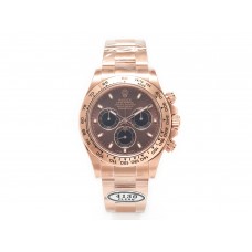Daytona 116505 RG Clean 1:1 Best Edition Brown Stick Dial on RG Bracelet A4130 Daytona 116505 RG Clean 1:1 Best Edition Brown Stick Dial on RG Bracelet A4130