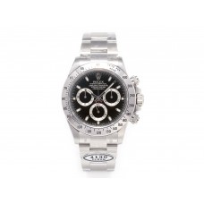 Daytona 116520 Clean 1:1 Best Edition 904L SS Case and Bracelet Black Dial SA4130 V3 Daytona 116520 Clean 1:1 Best Edition 904L SS Case and Bracelet Black Dial SA4130 V3