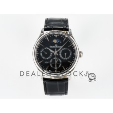Master Ultra Thin Perpetual Calendar SS V9F 1:1 Best Edition Black Dial on Black Leather Strap A868 V2 Master Ultra Thin Perpetual Calendar SS V9F 1:1 Best Edition Black Dial on Black Leather Strap A868 V2