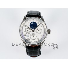 IW5034 Portugieser Perpetual Calendar SS V9F 1:1 Best Edition White Dial on Black Leather Strap A52610 IW5034 Portugieser Perpetual Calendar SS V9F 1:1 Best Edition White Dial on Black Leather Strap A52610