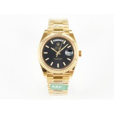 Day Date 40 228238 ARF 904L Steel Black Stick Dial on President Bracelet VR3255 Day Date 40 228238 ARF 904L Steel Black Stick Dial on President Bracelet VR3255