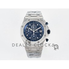 Royal Oak Offshore 42mm Re-edition SS TKF Best Edition Blue Dial on SS Bracelet A7750 Royal Oak Offshore 42mm Re-edition SS TKF Best Edition Blue Dial on SS Bracelet A7750