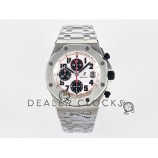 Royal Oak Offshore 42mm Panda SS TKF Best Edition White/Black Dial on SS Bracelet A7750 Royal Oak Offshore 42mm Panda SS TKF Best Edition White/Black Dial on SS Bracelet A7750