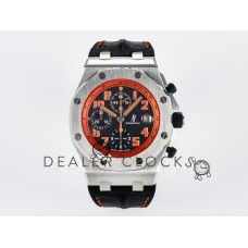 Royal Oak Offshore 42mm Volcano TKF Best Edition Black Dial on Black Leather Strap A7750 Royal Oak Offshore 42mm Volcano TKF Best Edition Black Dial on Black Leather Strap A7750