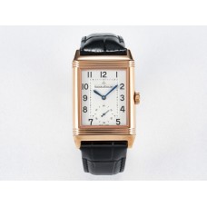 Reverso Classic Duoface Small Seconds RG MGF Best Edition White Textured Dial on Black Leather Strap A854A Reverso Classic Duoface Small Seconds RG MGF Best Edition White Textured Dial on Black Leather Strap A854A