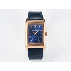 Reverso Tribute Duoface Small Seconds RG MGF Best Edition Blue Dial on Blue Leather Strap A854A Reverso Tribute Duoface Small Seconds RG MGF Best Edition Blue Dial on Blue Leather Strap A854A