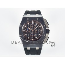 Royal Oak Offshore 44mm Black Ceramic TKF 1:1 Best Edition Black Dial on Black Rubber Strap A3126 Royal Oak Offshore 44mm Black Ceramic TKF 1:1 Best Edition Black Dial on Black Rubber Strap A3126