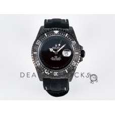Sea Dweller 43mm Carbon DIWF Best Edition Black Dial on Black Nylon Strap A2824 Sea Dweller 43mm Carbon DIWF Best Edition Black Dial on Black Nylon Strap A2824