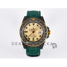 GMT Carbon DIWF Best Edition Yellow Dial on Green Nylon Strap SA3285 CHS V2 GMT Carbon DIWF Best Edition Yellow Dial on Green Nylon Strap SA3285 CHS V2