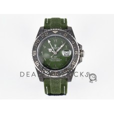 GMT Carbon DIWF Best Edition Green Arabic Dial on Green Nylon Strap SA3186 CHS GMT Carbon DIWF Best Edition Green Arabic Dial on Green Nylon Strap SA3186 CHS