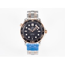 2018 Seamaster Diver 300M SS/RG VSF 1:1 Best Edition RG Bezel Black Dial on SS/RG Bracelet A8800 2018 Seamaster Diver 300M SS/RG VSF 1:1 Best Edition RG Bezel Black Dial on SS/RG Bracelet A8800
