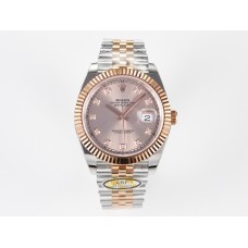 DateJust 41 126331 ARF 1:1 Best Edition 904L Steel RG Diamonds Dial on SS/RG Jubilee Bracelet SH3235(Gain Weight) DateJust 41 126331 ARF 1:1 Best Edition 904L Steel RG Diamonds Dial on SS/RG Jubilee Bracelet SH3235(Gain Weight)