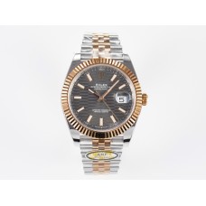 DateJust 41 126331 ARF 1:1 Best Edition 904L Steel Gray Textured Dial on SS/RG Jubilee Bracelet SH3235(Gain Weight) DateJust 41 126331 ARF 1:1 Best Edition 904L Steel Gray Textured Dial on SS/RG Jubilee Bracelet SH3235(Gain Weight)
