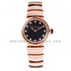 Lvcea Black Dial in Rose Gold Lvcea Black Dial in Rose Gold