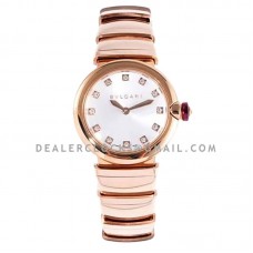 Lvcea White Dial in Rose Gold Lvcea White Dial in Rose Gold