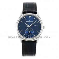 Master Ultra Thin Moon 39mm Blue dial in Steel Master Ultra Thin Moon 39mm Blue dial in Steel