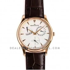 Master Ultra Thin Power Reserve White Dial in Pink Gold Master Ultra Thin Power Reserve White Dial in Pink Gold
