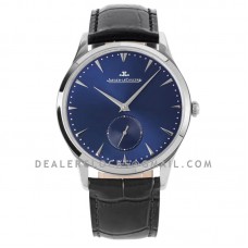 Master Ultra Thin Small Second Blue Dial in Steel Master Ultra Thin Small Second Blue Dial in Steel