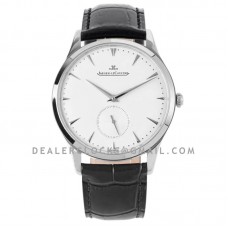 Master Ultra Thin Small Second White Dial in Steel Master Ultra Thin Small Second White Dial in Steel