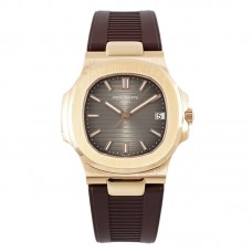 Nautilus Jumbo 5711/1R-001 Brown Dial on Rubber Strap Nautilus Jumbo 5711/1R-001 Brown Dial on Rubber Strap