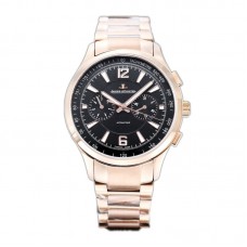 Polaris Chronograph Black Dial in Rose Gold on Bracelet Polaris Chronograph Black Dial in Rose Gold on Bracelet