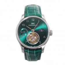 Portugese Tourbillon Green Dial on Steel Portugese Tourbillon Green Dial on Steel