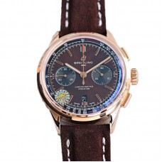 Premier B01 Chronograph 42 Bentley Centenary Brown Dial in Red Gold Ref. RB01181A1Q1X1 Premier B01 Chronograph 42 Bentley Centenary Brown Dial in Red Gold Ref. RB01181A1Q1X1